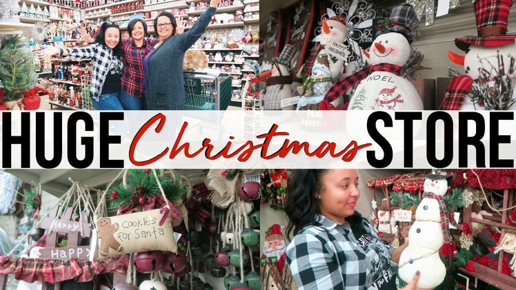 SHOP WITH ME FOR CHRISTMAS DECOR!! | CHRISTMAS TREE SHOPS 2017 | Page Danielle