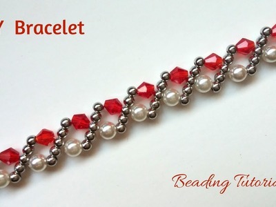 Simple and quick tutorial for a beautiful classic bracelet. Perfect for Christmas present