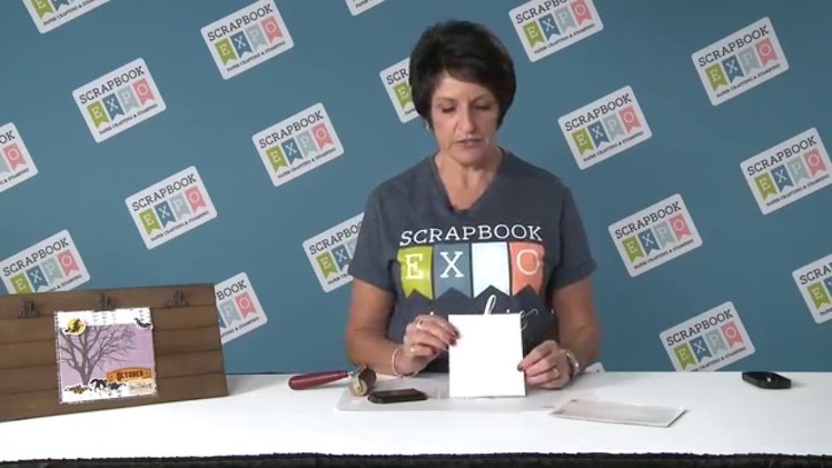 Tip of the Day: Letterpress Technique from Stamp & Scrapbook Expo