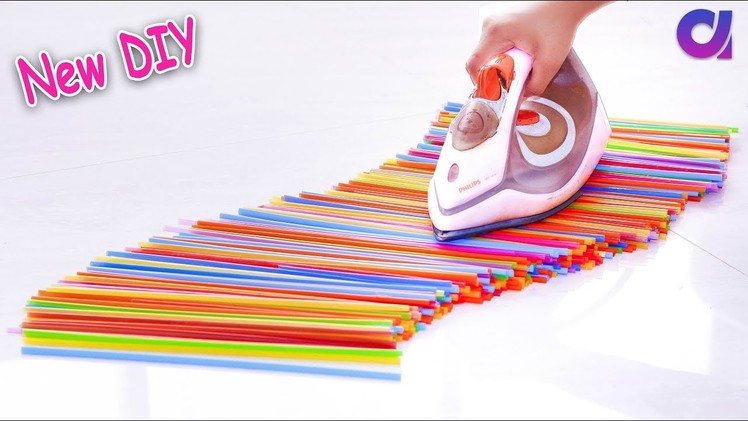 10 New drinking straw reuse ideas | Best out of waste | Artkala 338