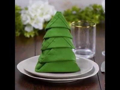 10 Wow worthy Napkin folds that belong on the table