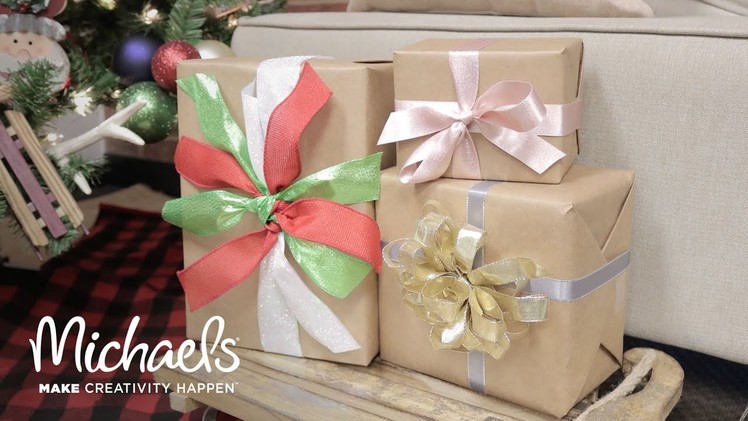 3 Easy Holiday Bow Ideas | Michaels