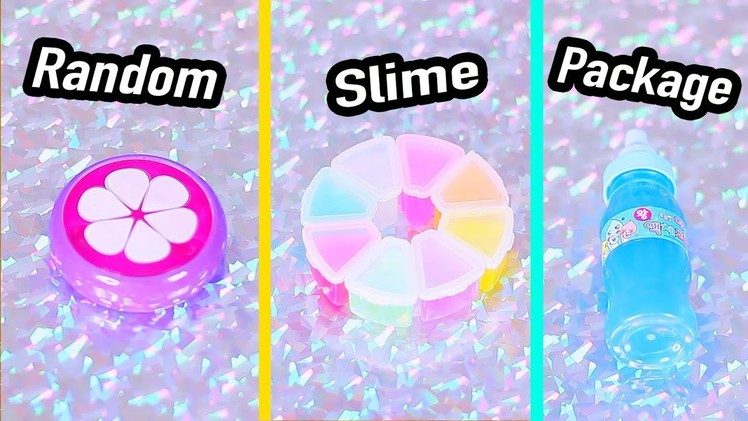 3 International Surprise Slime Package - Random slime sent from Amazon