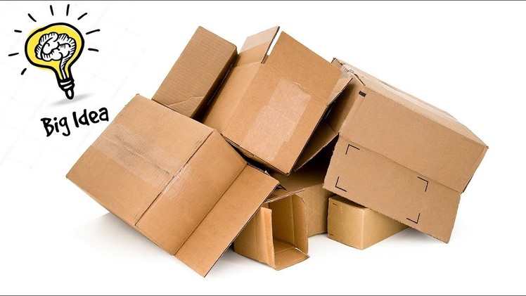 5 awesome ideas to reuse cardboard box | Best out of waste | Artkala 326
