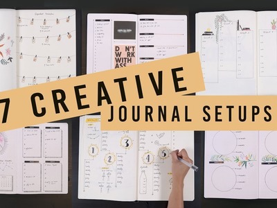 7 CREATIVE BULLET JOURNAL SETUP IDEAS | ANN LE