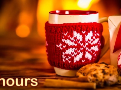 ☆ 8 HOURS ☆ CHRISTMAS MUSIC with Fireplace ♫ Christmas Music Instrumental ☆ Christmas Songs Medley ♫