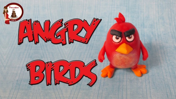 Angry Birds out of fondant cake topper- Angry Birds in pasta di zucchero cake topper