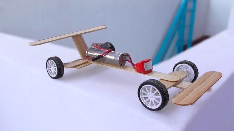 Awesome Car DIY - How to make a RC Car with motor at home