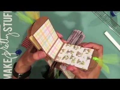 'Bewitched' Fold Out Tag Mini Album Tutorial