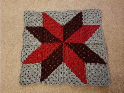 Bi-Colored Granny Square Crochet Tutorial!