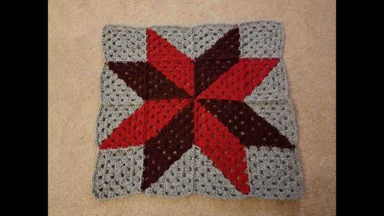 Bi-Colored Granny Square Crochet Tutorial!