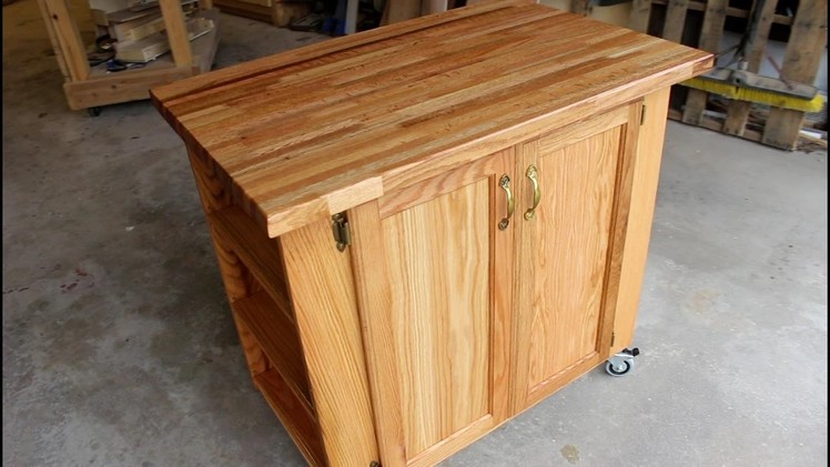 Build a Rolling Kitchen Island