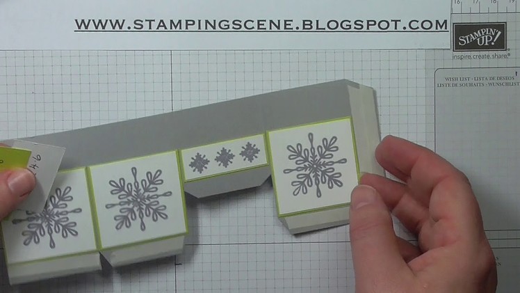 Candy Sweet Treat Dispenser Box Tutorial using Stampin Up Products
