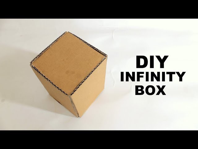 Cardboard Infinity Box How to Make Infinity Box