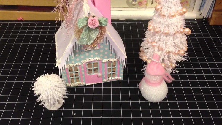 Christmas House using my Cameo :)