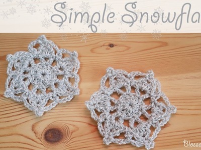 Christmas Series: How to Crochet a Snowflake