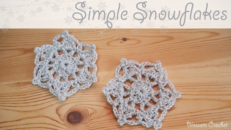 Christmas Series: How to Crochet a Snowflake