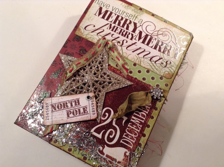 Christmas Treasures - A Junk Journal for Holiday Memories