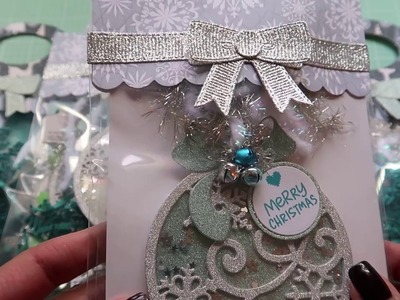Christmas.Winter Themed Gift Tag Swap With Scradaworld~ Shaker Tags! *Giveaway closed*