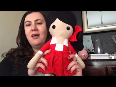 Cloth doll review of Etsy's Roving Ovine.