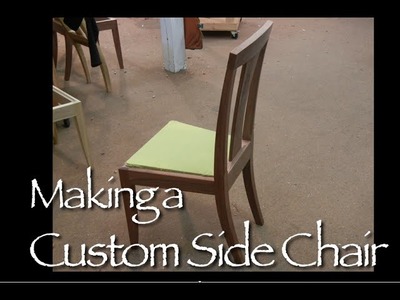 Custom Chair building process by Doucette and Wolfe Furniture Makers