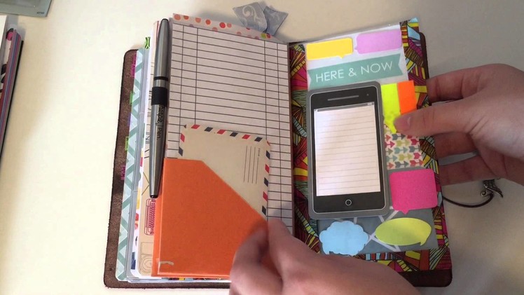 December 2014 Traveler's Notebook Setup