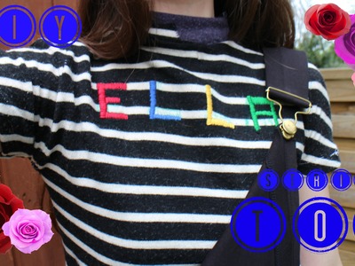 Diy Unif Lenny Top | personalized stripe top | Fake it to make it #3