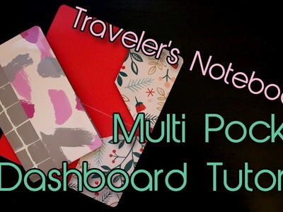 Fauxdori. Midori. Traveler's Notebook Tutorial | Multi Pocket Dashboard | Creation in Between