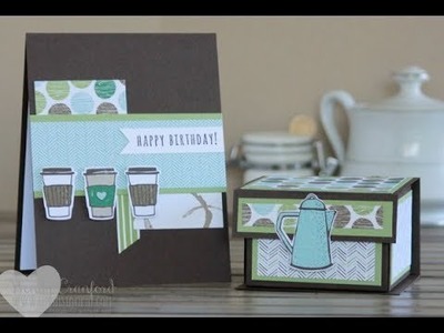 Fold Over Box Tutorial feat. Stampin' UP! Coffee Cafe
