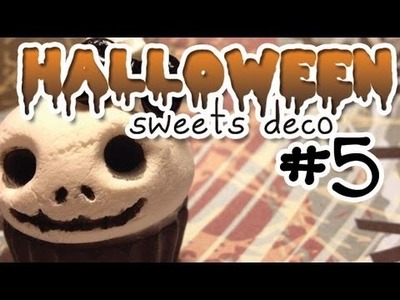 HALLOWEEN SWEETS DECO #5: Skull Cupcake