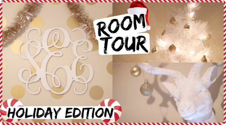 Holiday Room Tour ❄ College Edition ❄ Kate Spade Inspired