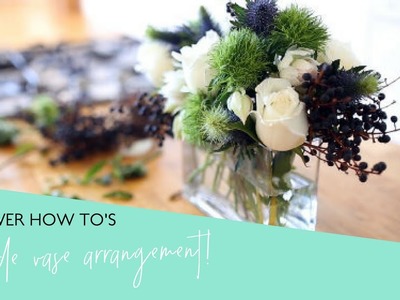 How To: Arrange Flowers Perfectly in a Wide Rectangular Vase