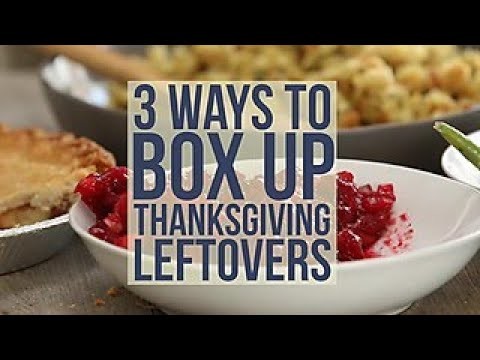 How to Box Up Thanksgiving Leftovers - HGTV Happy