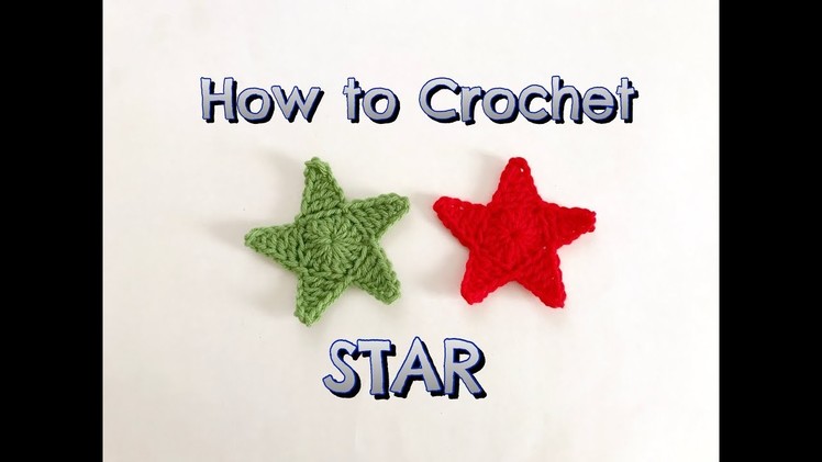 How to Crochet Star. Crochet easy star