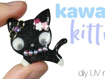 How to DIY Kawaii.Cute Kitty Cat Resin Tutorial (ft. Lorien's Craft Box)