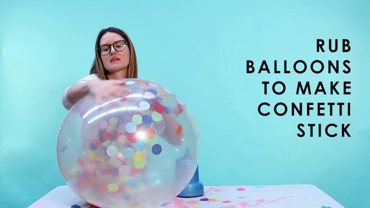 How to Inflate Confetti Balloons
