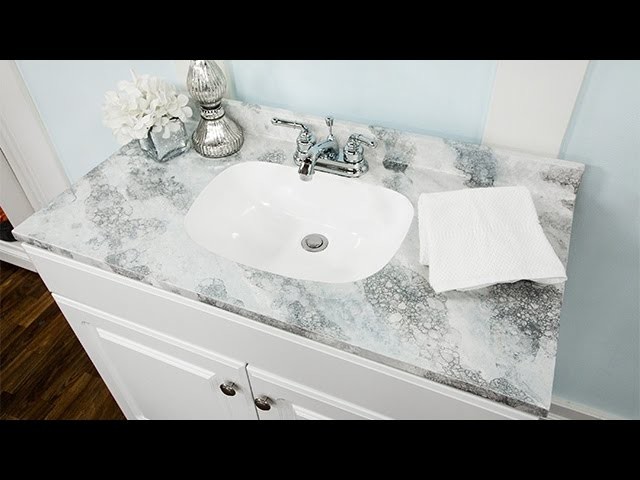 How To - Ken Wingard's DIY Faux Marble Countertop - Home & Family
