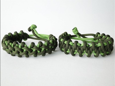 How to Make a Komodo Claw and Tooth-Mad Max Style-Two Color Paracord Survival Bracelet