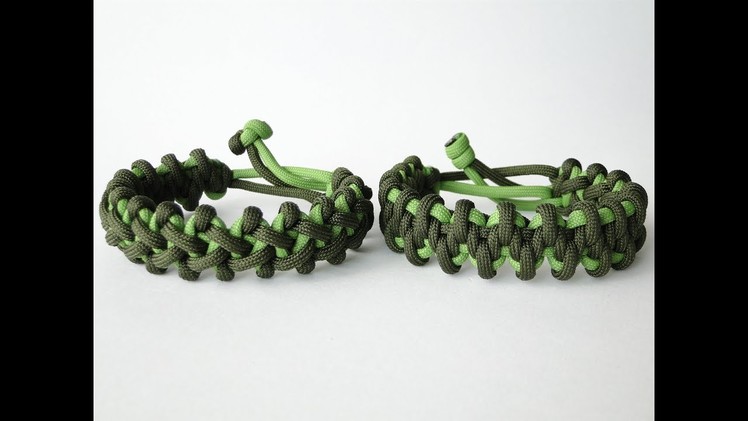 How to Make a Komodo Claw and Tooth-Mad Max Style-Two Color Paracord Survival Bracelet