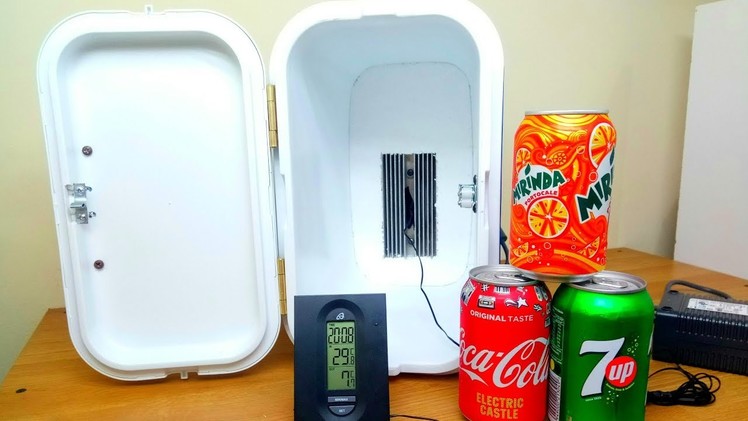 How To Make a Mini Refrigerator For your Desk.Office (Easy and 100% Real)