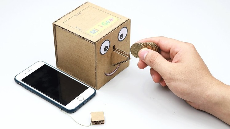 How to Make Coin Bank Box with Smart Key
