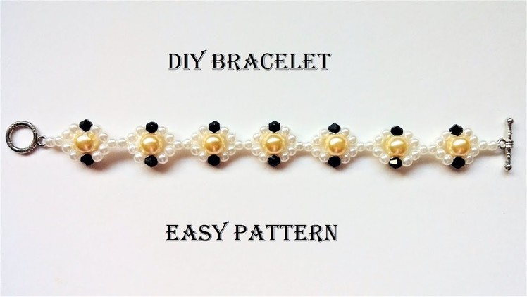 How to make easy beaded bracelet