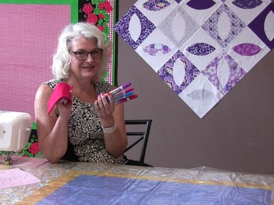 How to mark your quilt tops, before marking your quilt tops!