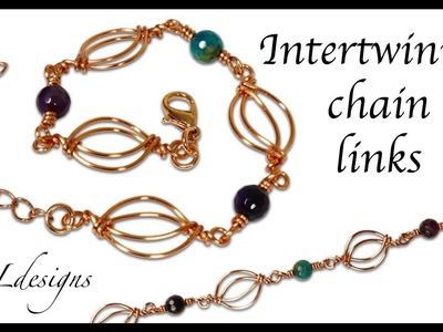 Intertwining chain links ⎮ Make your own chain series