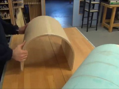 Laminating Plywood with the Bagpress