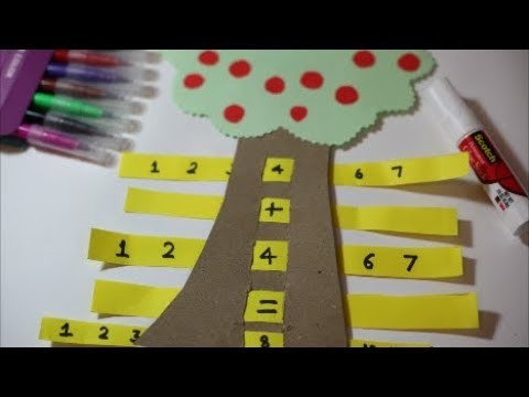 MATH GAME FOR KIDS| SIMPLE APPLE TREE MATH GAME- EDUCATIONAL| The4Pillars