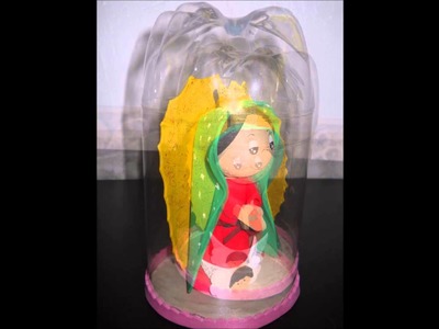 Mini fofucha Virgen de Guadalupe