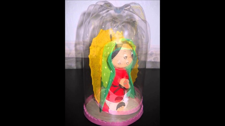 Mini fofucha Virgen de Guadalupe
