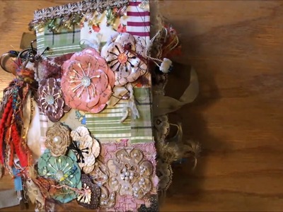 My first you tube video and my first junk journal