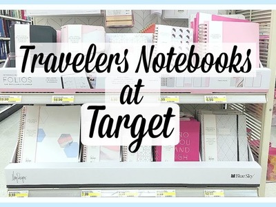 New Travelers Notebook at Target. MayDesigns for BlueSky